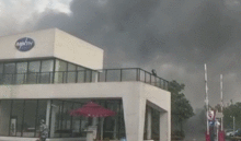 浙江嘉興一廠房突發大火 無人員傷亡及被困